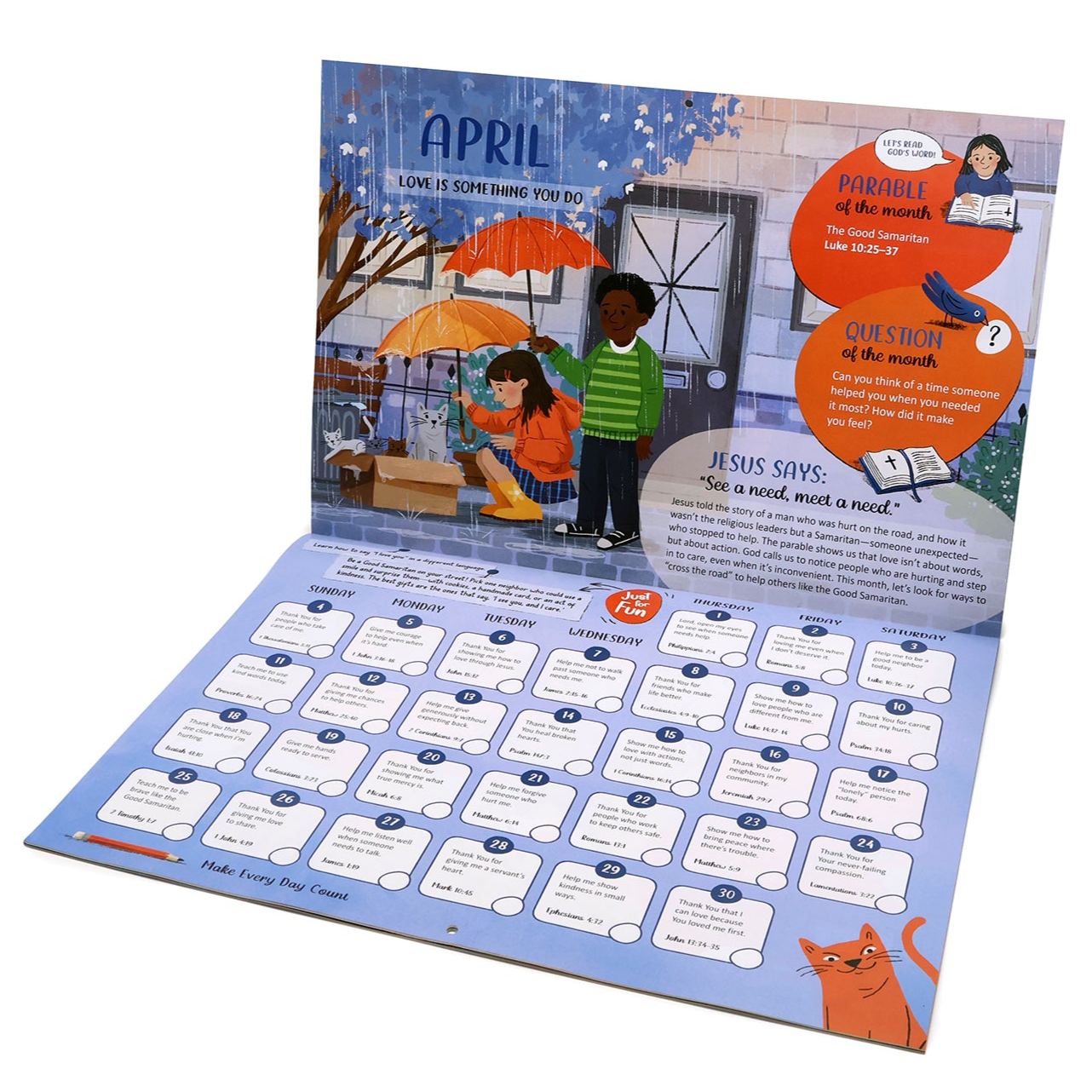 2027 Family Prayer Calendar
