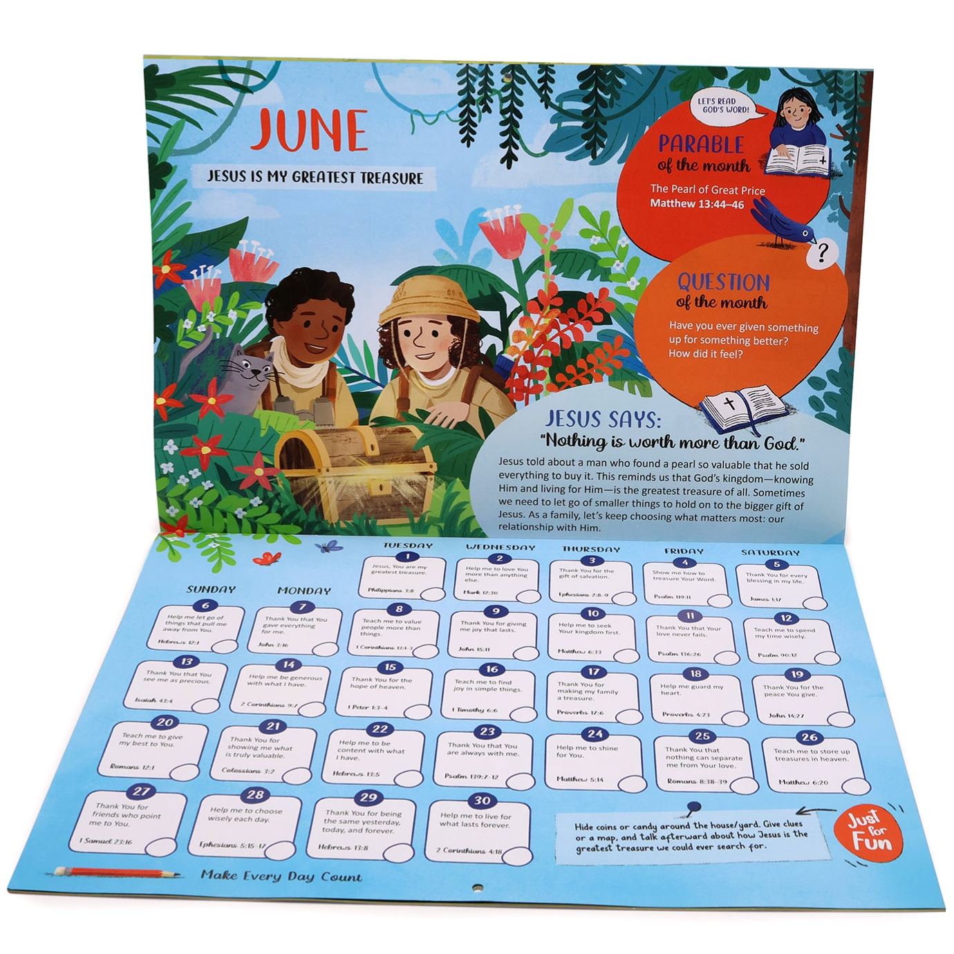 2027 Family Prayer Calendar
