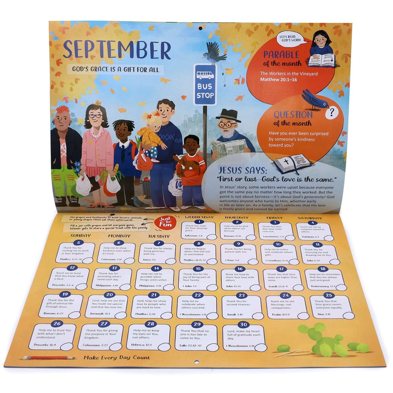 2027 Family Prayer Calendar