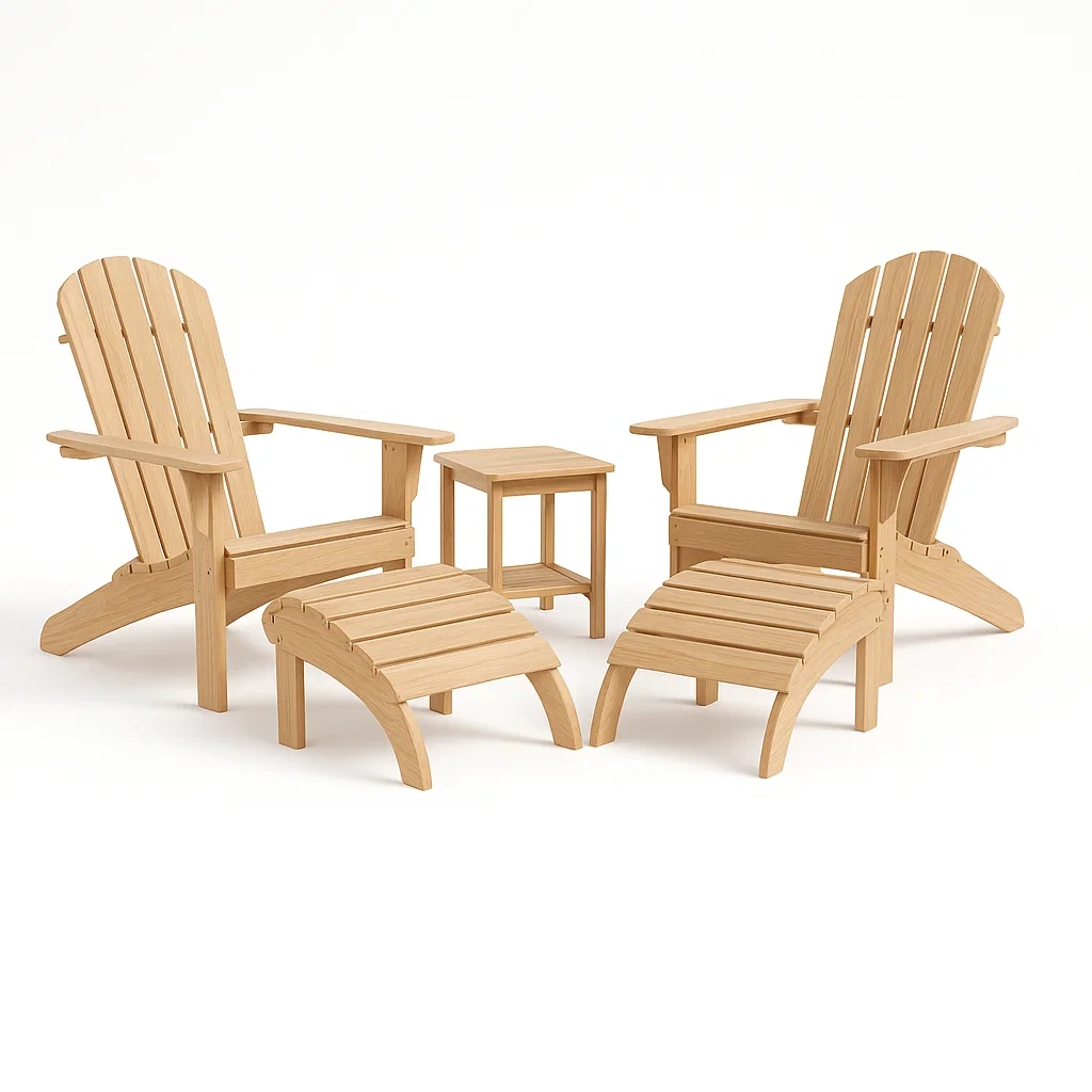 Sitzmöbel,Adirondack-Stuhl-Set-decoravena