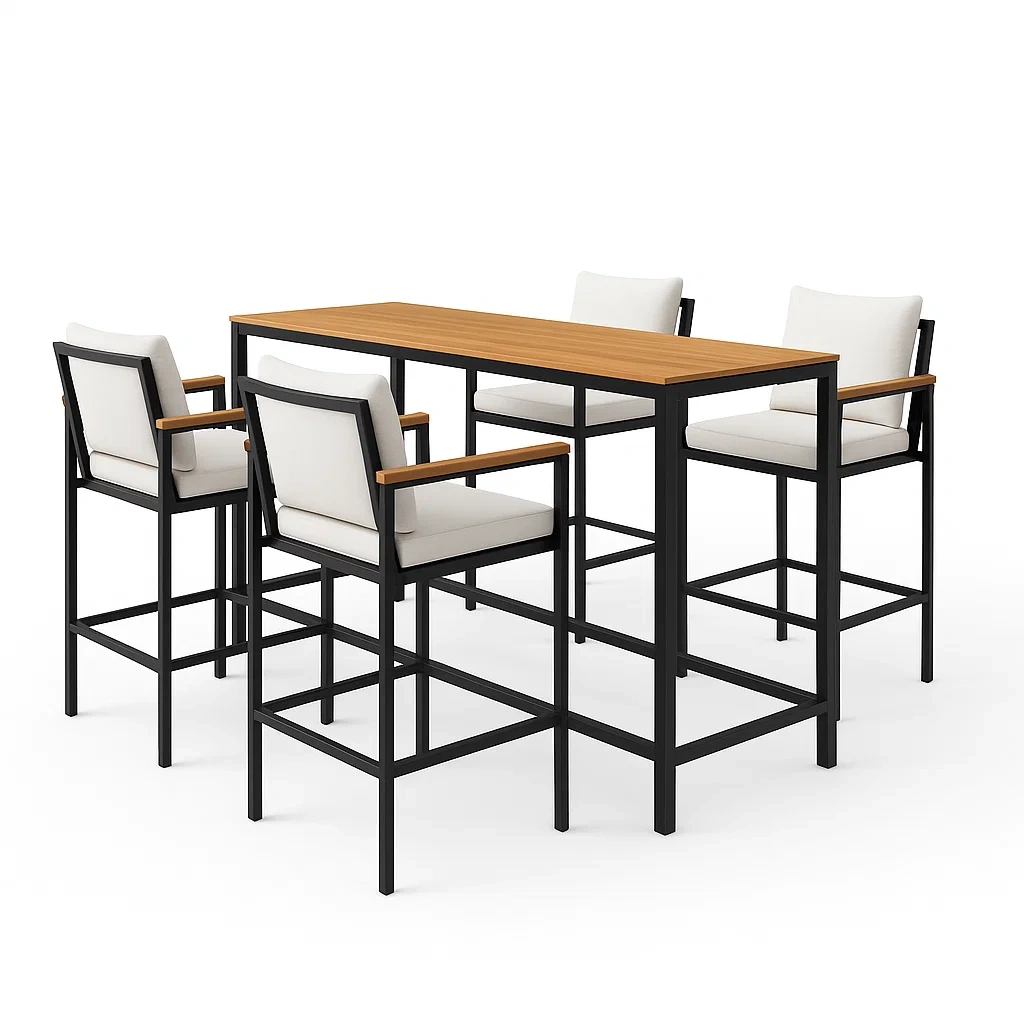 Außenmöbel-Set,Bar-Set-decoravena
