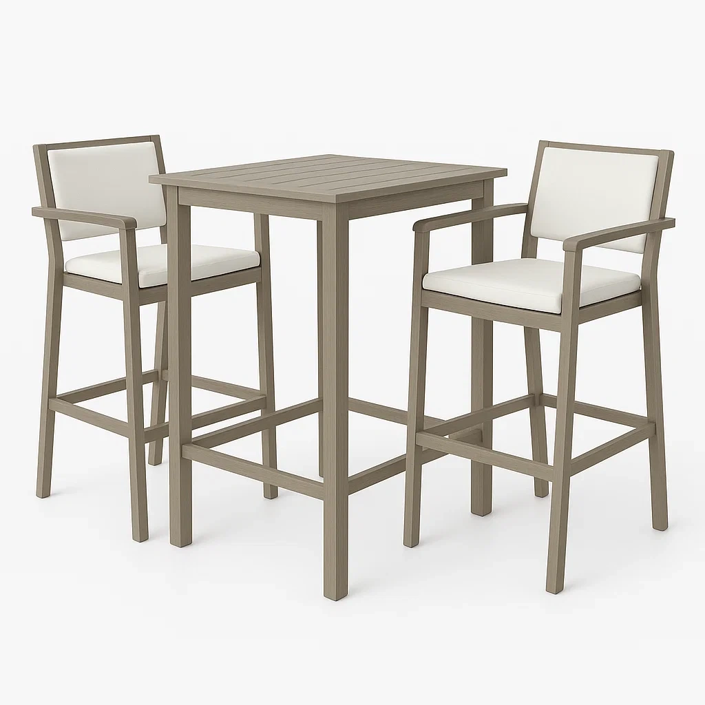 Außenmöbel-Set,Bar-Set-decoravena