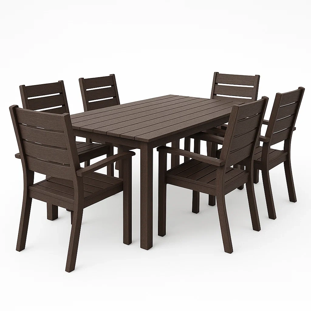 Außenmöbel-Set,Esstisch-Set-decoravena