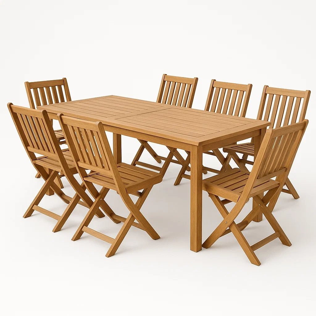 Außenmöbel-Set,Esstisch-Set-decoravena