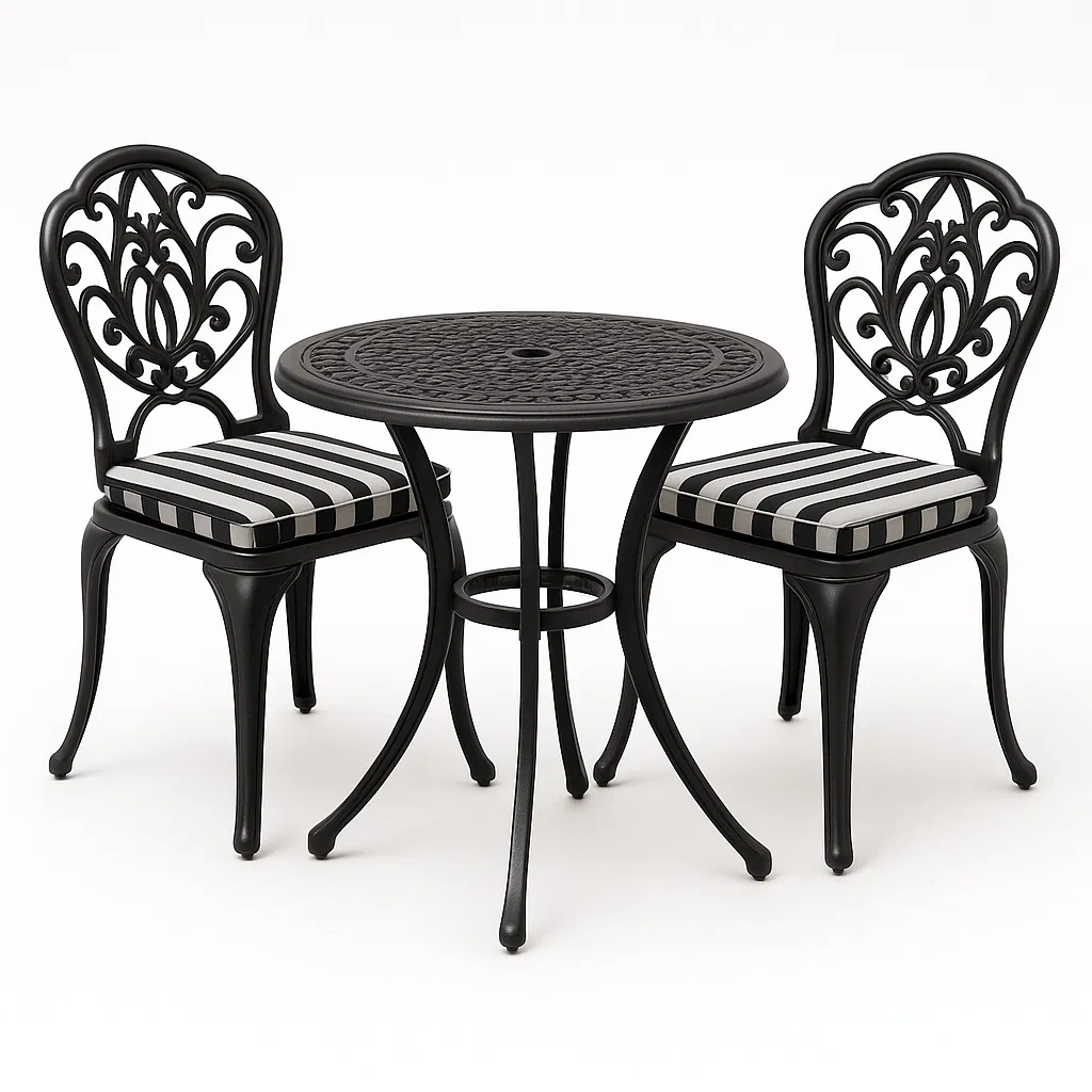 Außenmöbel-Set,Kleines Bistro-Set-decoravena
