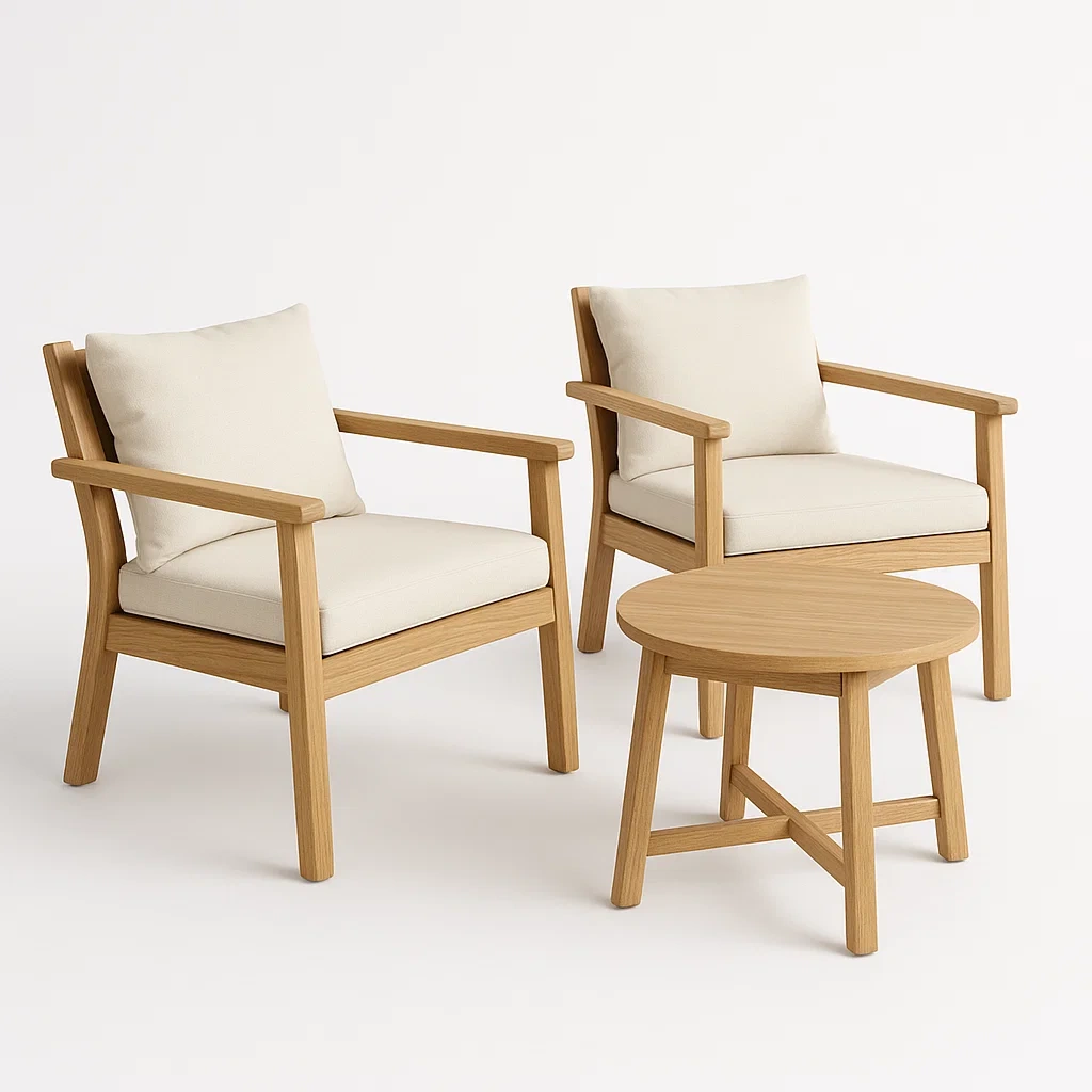 Außenmöbel-Set,Kleines Bistro-Set-decoravena