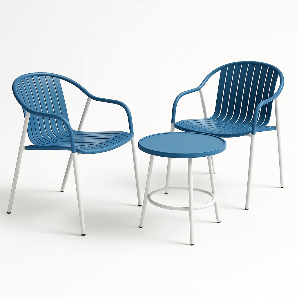 Außenmöbel-Set,Kleines Bistro-Set-decoravena