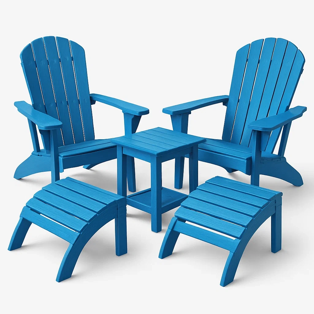 Sitzmöbel,Adirondack-Stuhl-Set-Cozyalexo