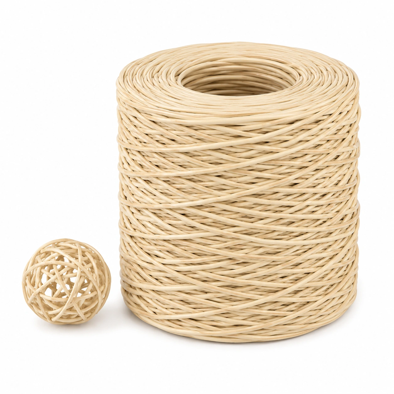 Rattan Flechtband Rolle Natur-estovialiving