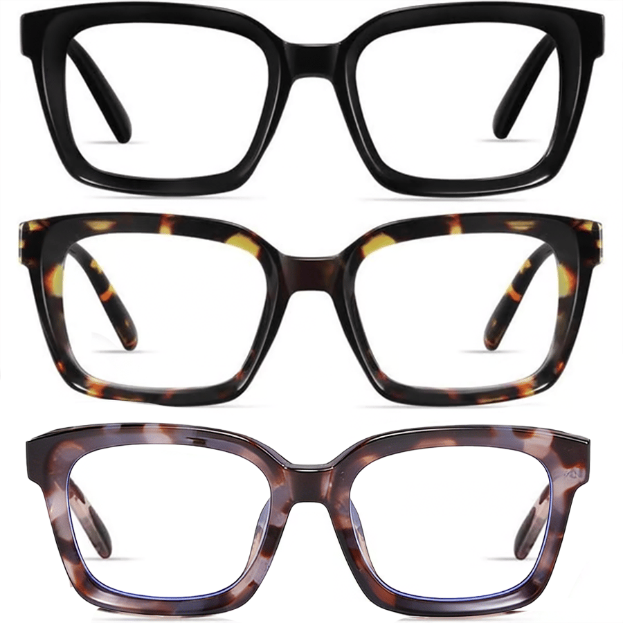 💥 LAST DAY 57% OFF -👓3 Pack Tortoiseshell Reading Glasses