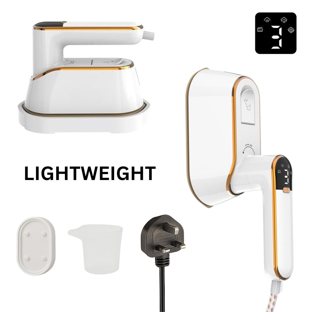 Portable Steam Iron - Dual Use - 1300W