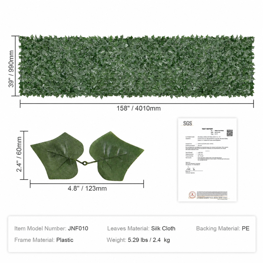 Ivy Privacy Fence