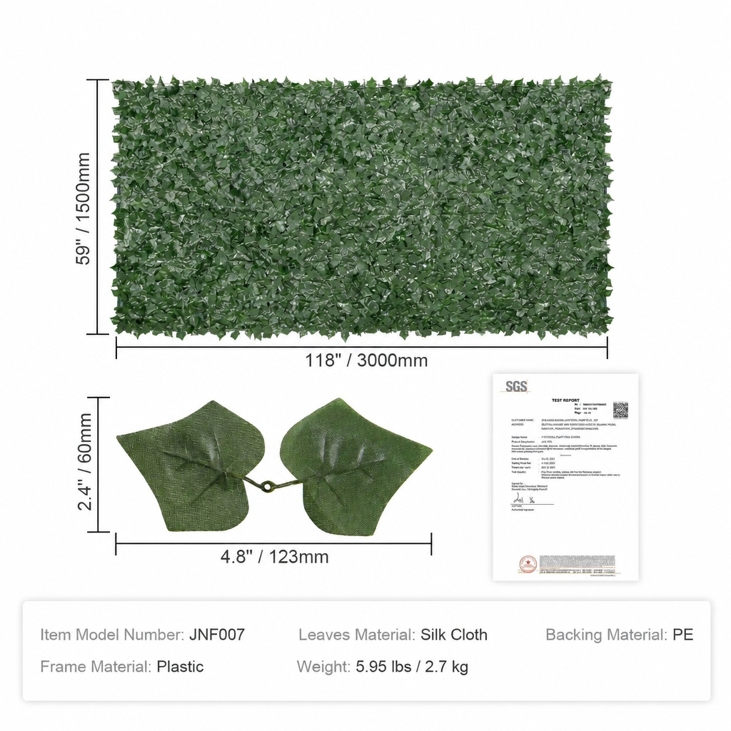 Ivy Privacy Fence