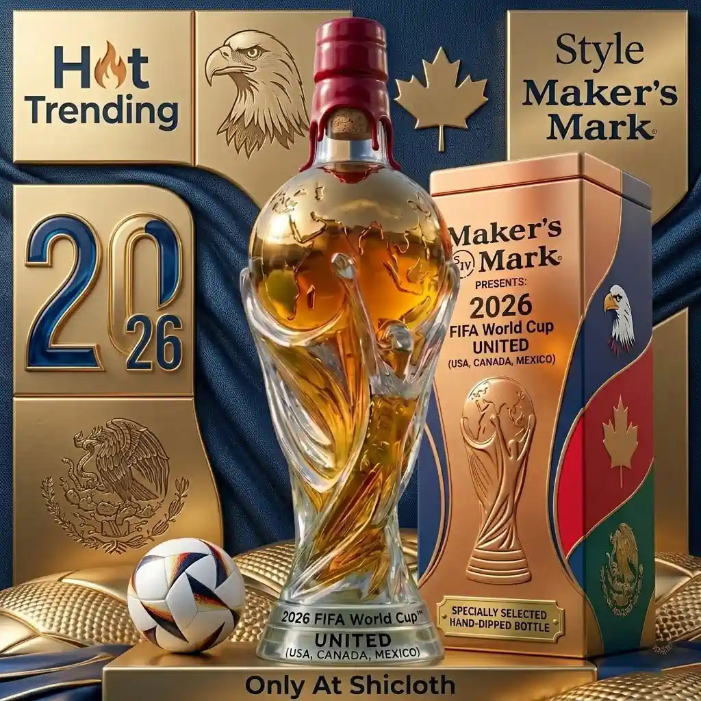 🔥HOT SALE 49% OFF!📢⚽2026 FIFA World Cup Special Edition Whisky Bottle⚽