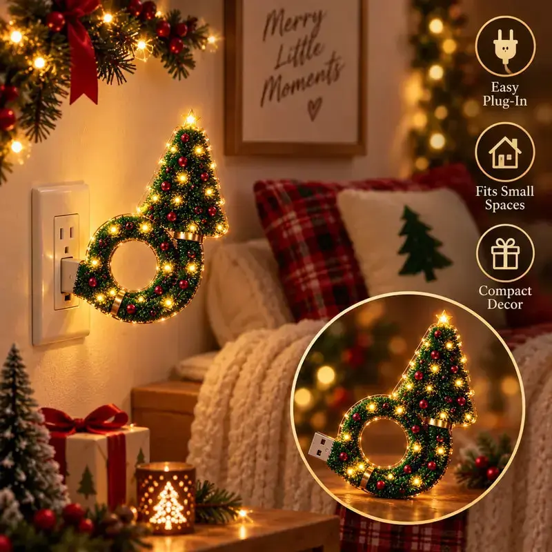 ✨ Cartivoe™ Christmas Starry Sky Projector Lamp – USB LED Holiday Ceiling Night Light with 6+ Festive Patterns | Magical Xmas Room Decor for Kids & Family