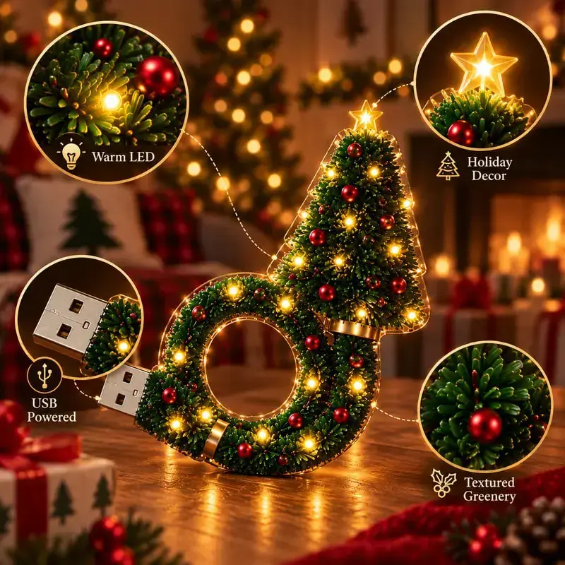 ✨ Cartivoe™ Christmas Starry Sky Projector Lamp – USB LED Holiday Ceiling Night Light with 6+ Festive Patterns | Magical Xmas Room Decor for Kids & Family