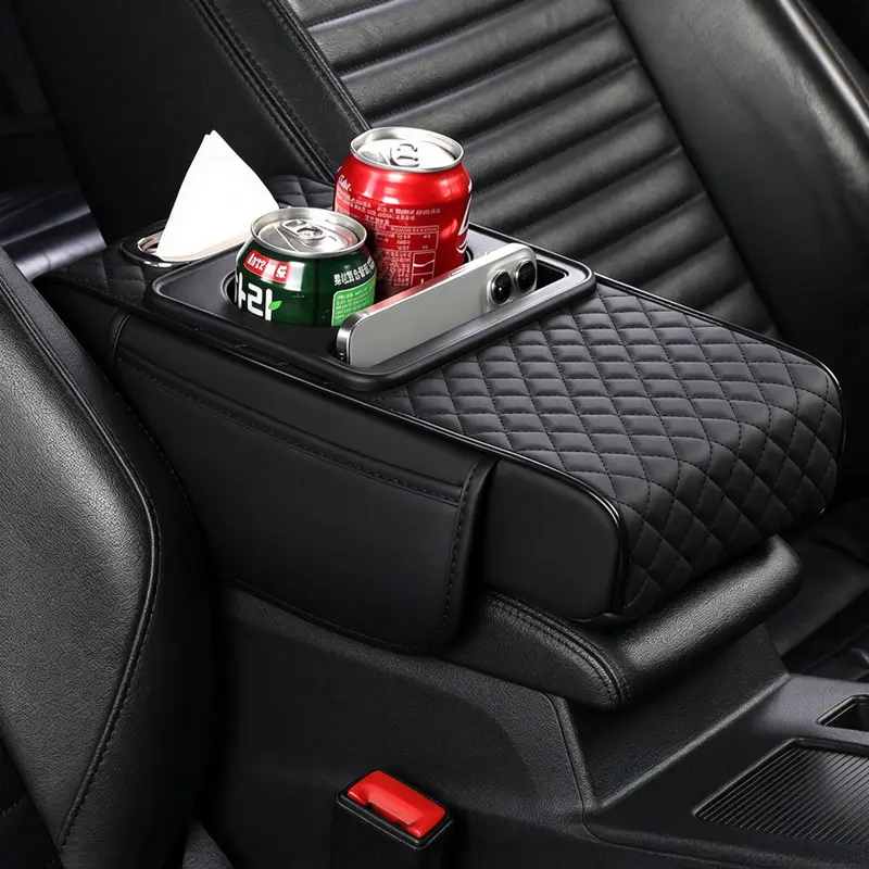 🚗 Cartivoe™ Premium Car Armrest Cushion with Hidden Storage | Universal Center Console Upgrade