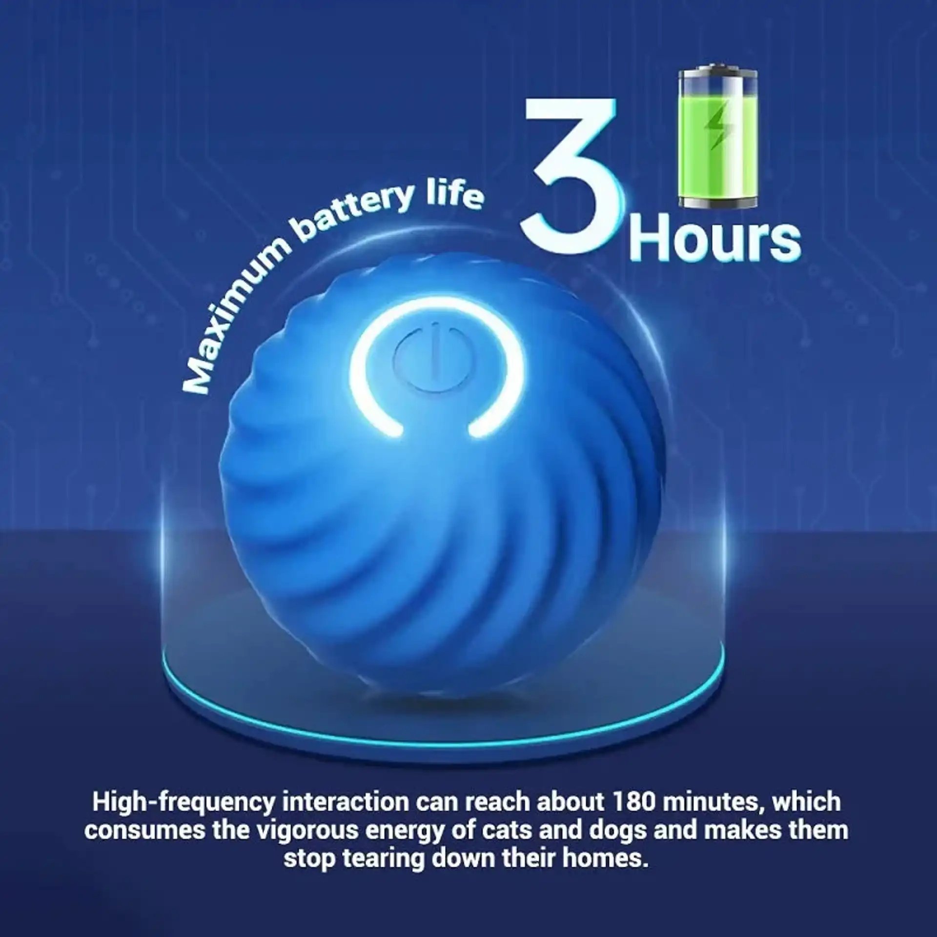 ⚾ Smart Interactive Bouncing Ball 🐶