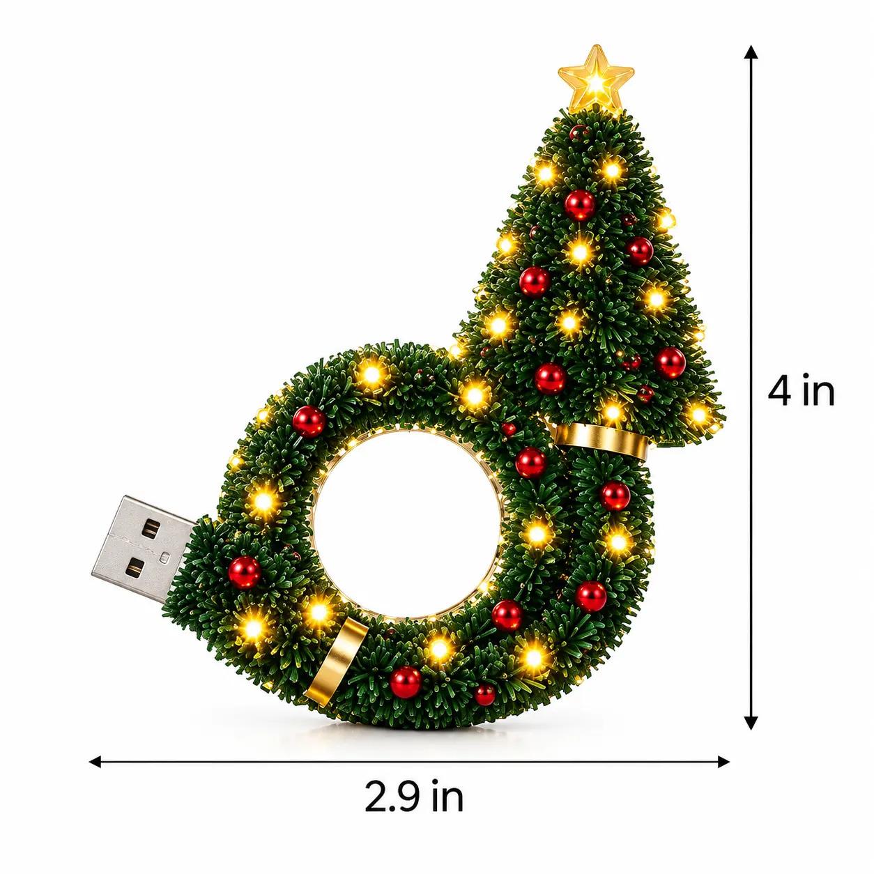 2026 USB Plug-In Christmas Projector Night Light, 6+ Holiday Patterns LED Ceiling Projection Lamp, Christmas Tree Nightlight, Warm LED Room Decor for Bedroom, Party, Xmas Gifts for Kids Family