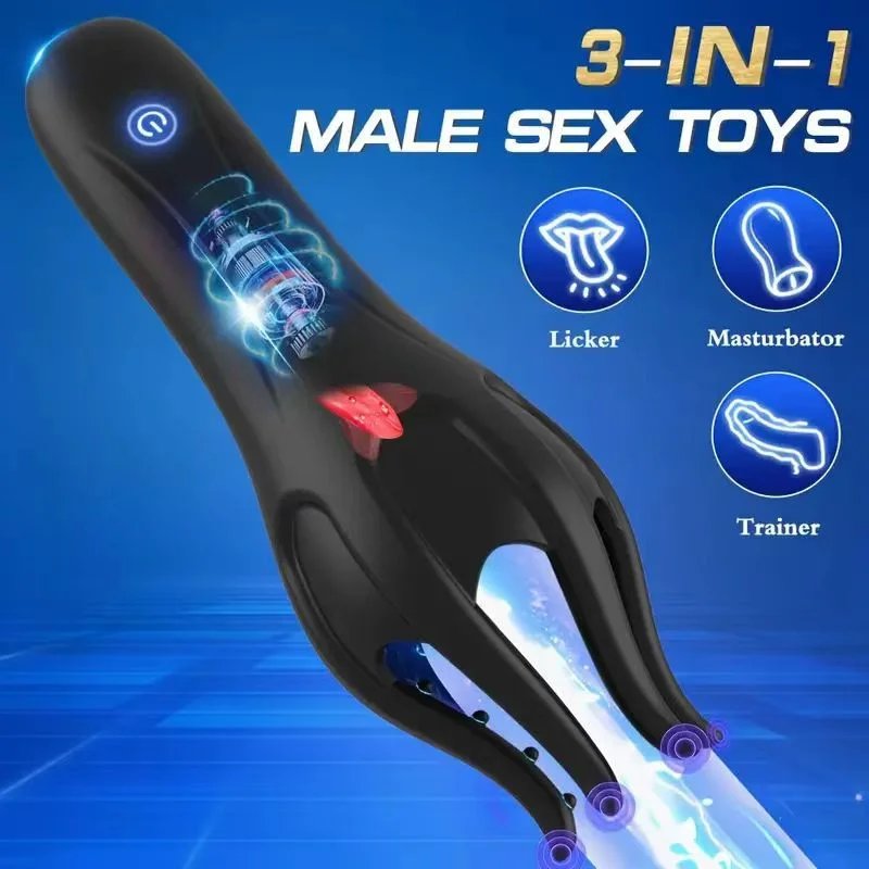 🎁LAST DAY - 50% OFF【Discreet Shipping】 💪🏻3-in-1 Vibrating Penis Enlargement Trainer for Men