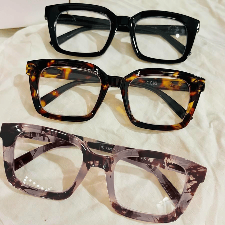 💥 LAST DAY 57% OFF -👓3 Pack Tortoiseshell Reading Glasses
