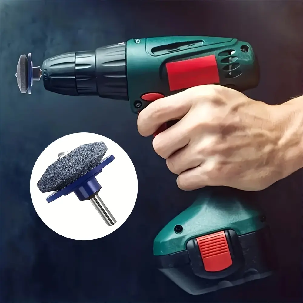 Lawn Mower Blade Sharpener Drill Attachment – Restore Dull Blades in Minutes