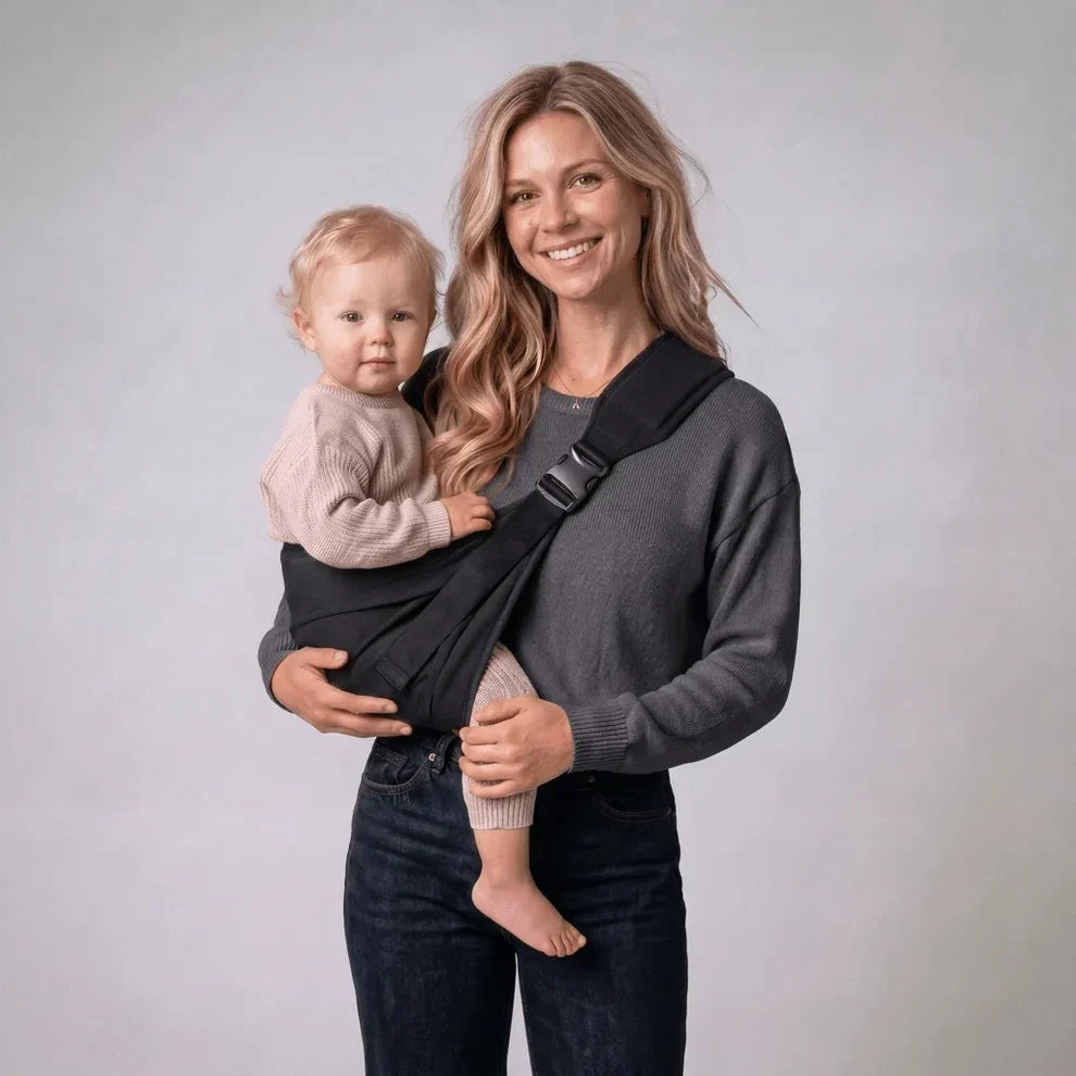 Babyora™ Easy-Wear Baby Sling Carrier WHEN BABY WANTS TO BE HELD ALL DAY… GIVE YOUR ARMS A BREAK. 💙
