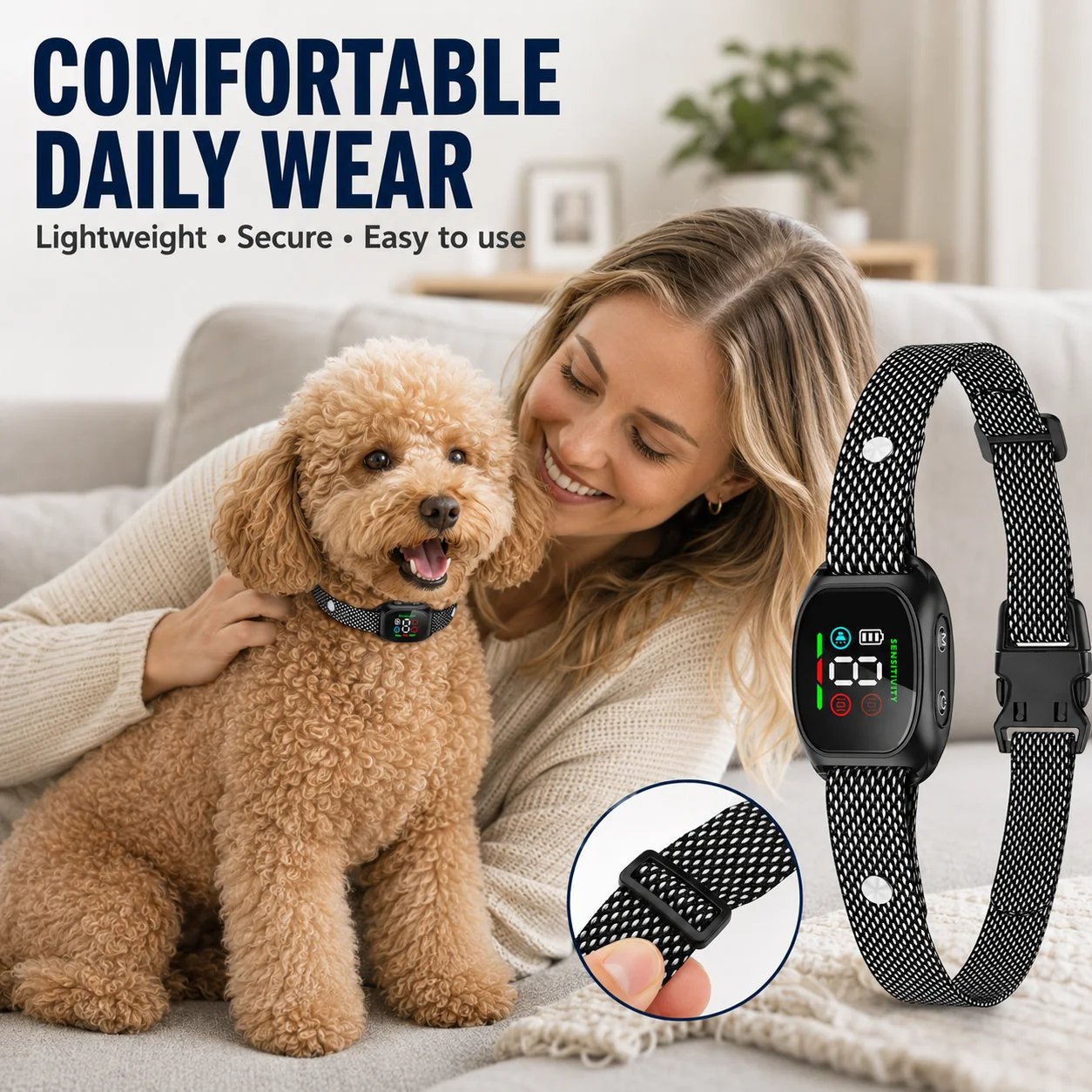 🚚 Free Shipping · 50% OFF! Less Barking, More Peace—Smart No-Shock Training for Happier Dogs 🐶🐾
