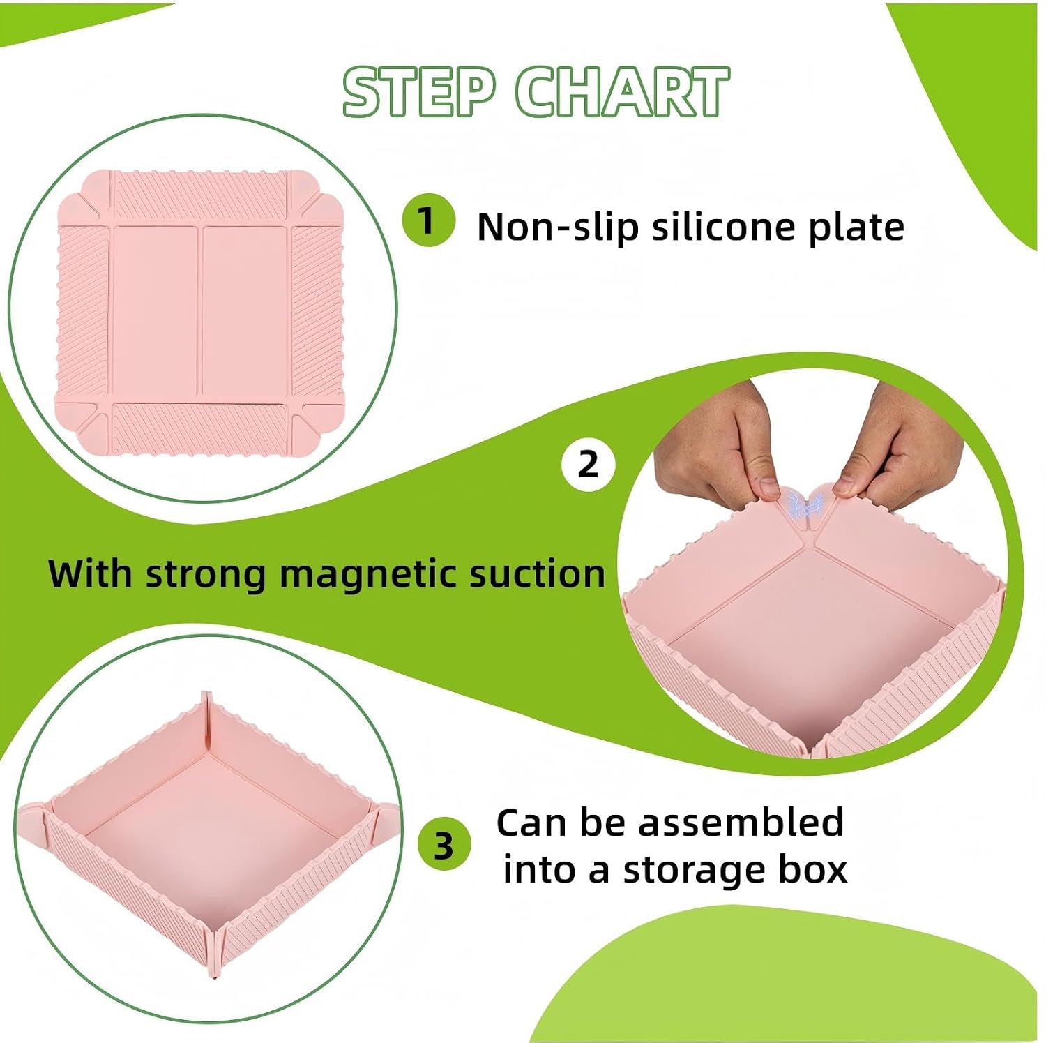 5-Piece Silicone Snack Containers
