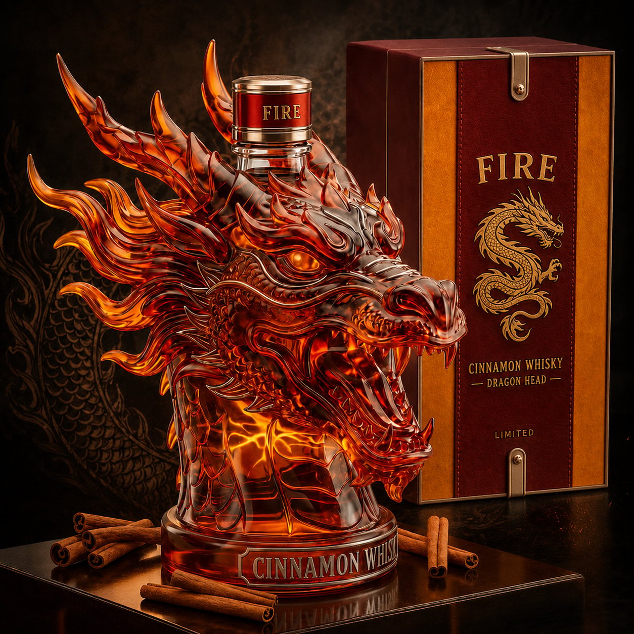 🔥HOT SALE 49% OFF🐉🍺Whiskey Decanter - Dragon Edition✨