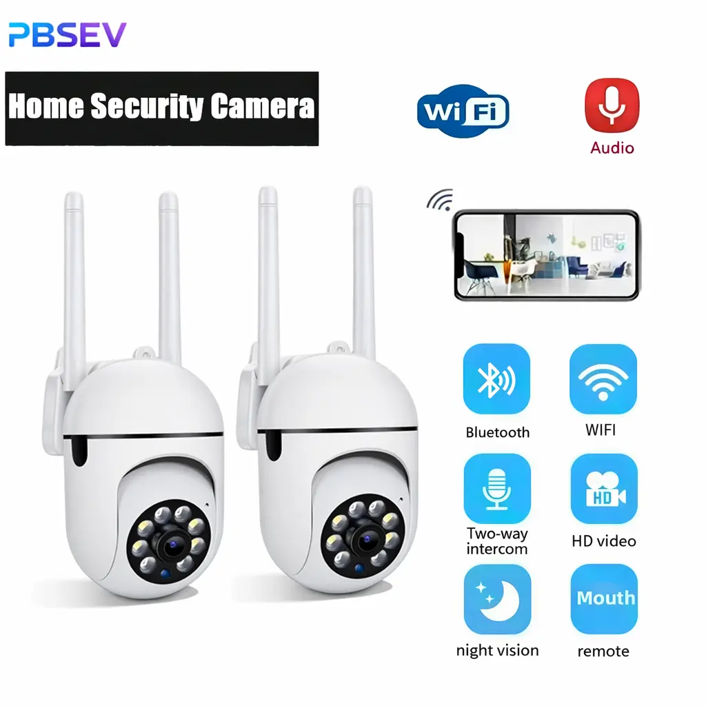 Cartivoe™ 1080P HD Smart WiFi Indoor Security Camera with Night Vision & Two-Way Audio 🏠📹
