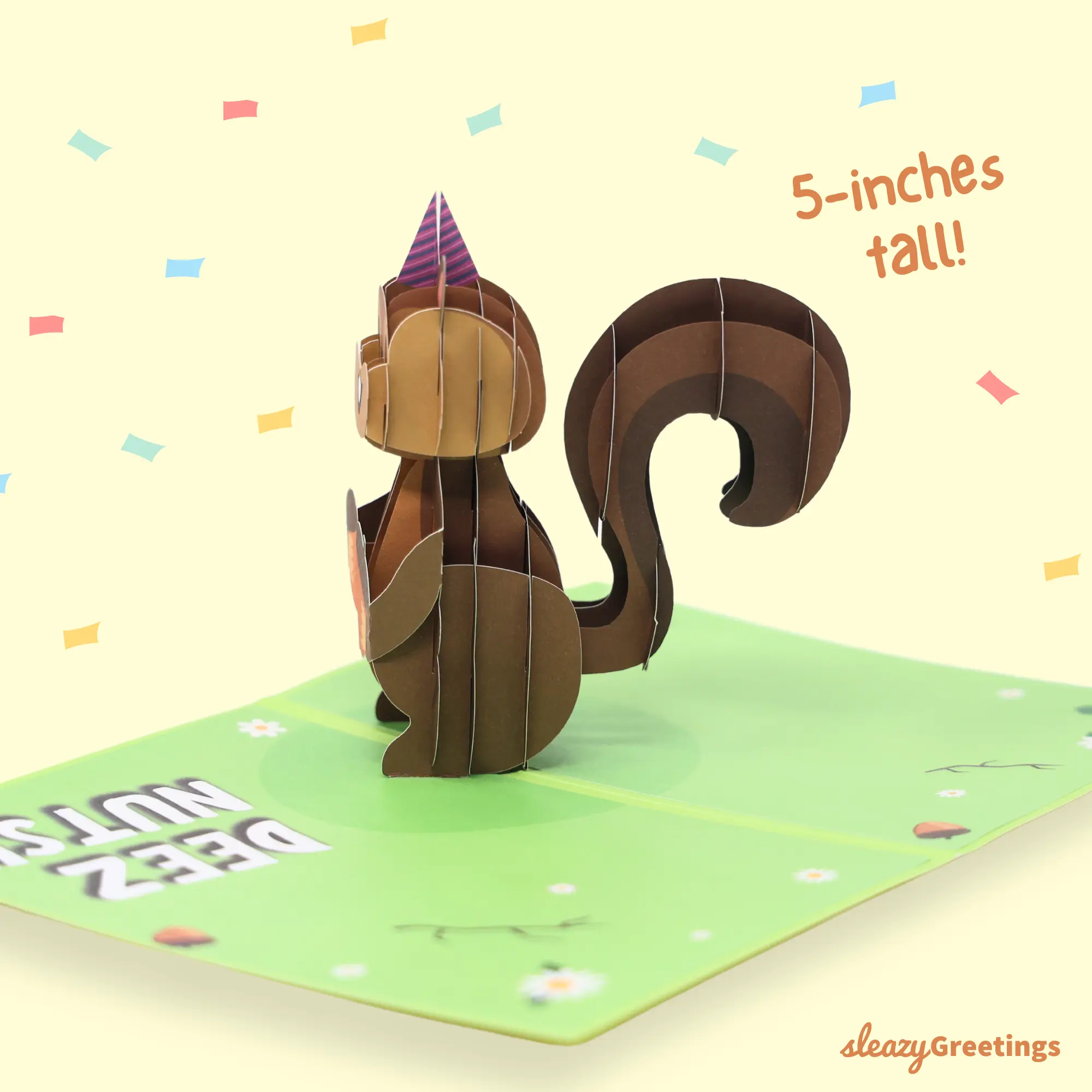 Sleazy Greetings Humorous Birthday Card, Office Stationery Cartoon & Playful Greeting Card, Sleazy Theme for Him/Her, Ideal for Birthday Wishes, Cartoon Greeting Cards, Playful Greeting Cards