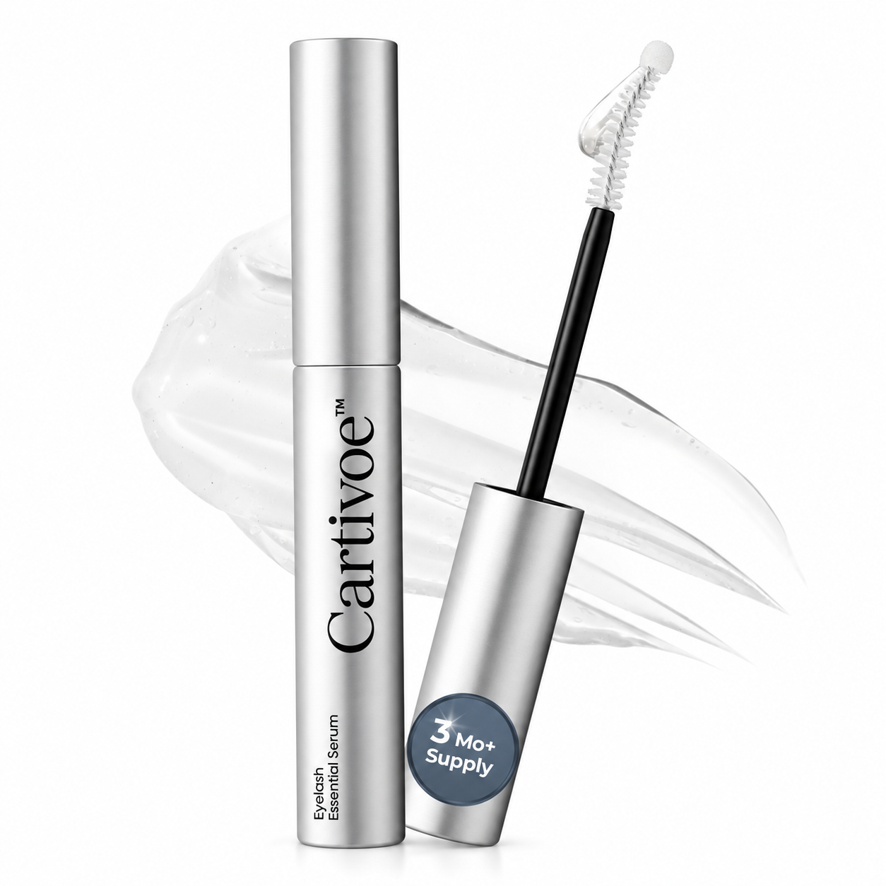 Cartivoe™ Prostaglandin-Free Eyelash Enhancing Serum – Jumbo 0.5 fl oz (15 mL), Gentle Daily Care for Fuller-Looking Lashes ✨