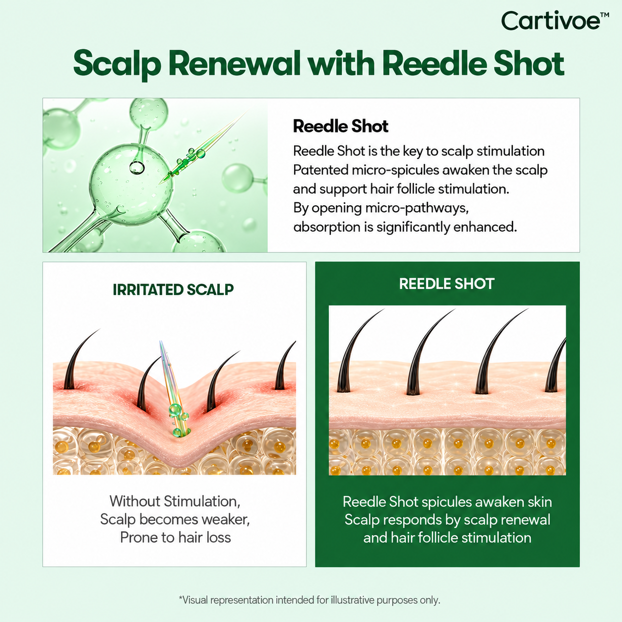 VT COSMETICS PDRN Reedle Shot Hair Serum