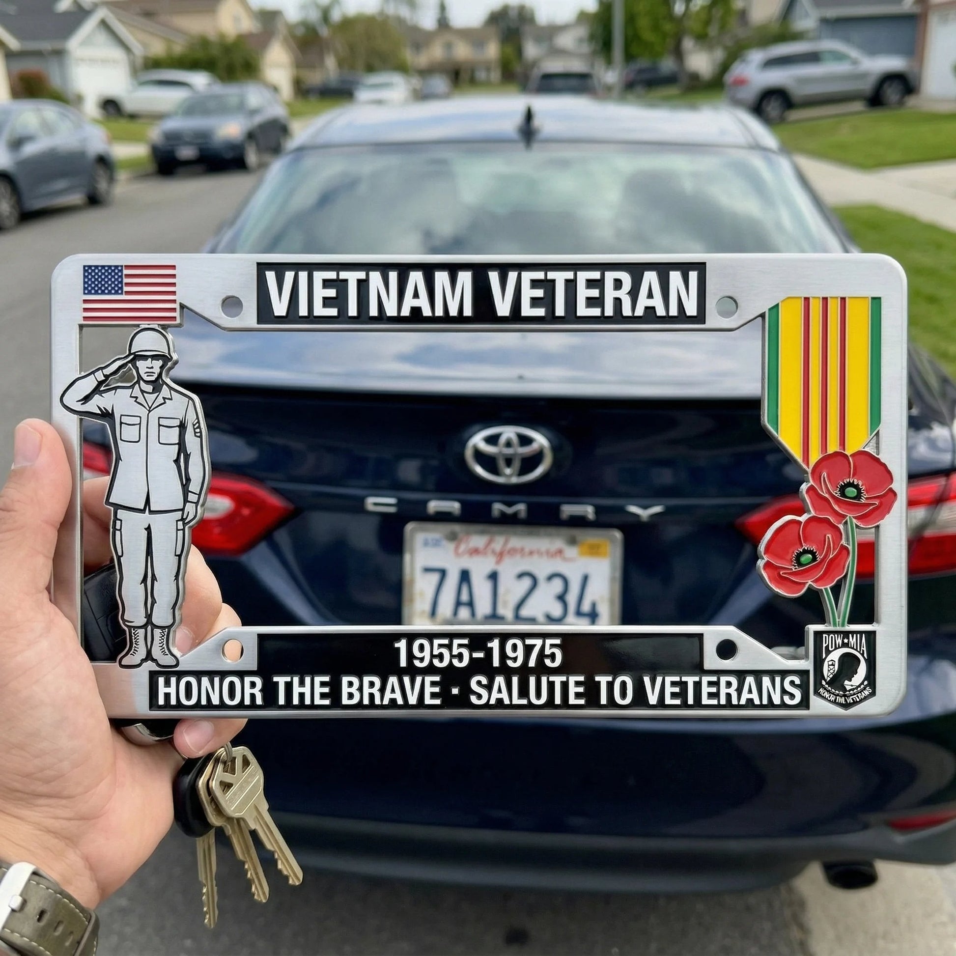 🦅LAST DAY 49% OFF-🔥250th Anniversary Commemorative License Plate Frame