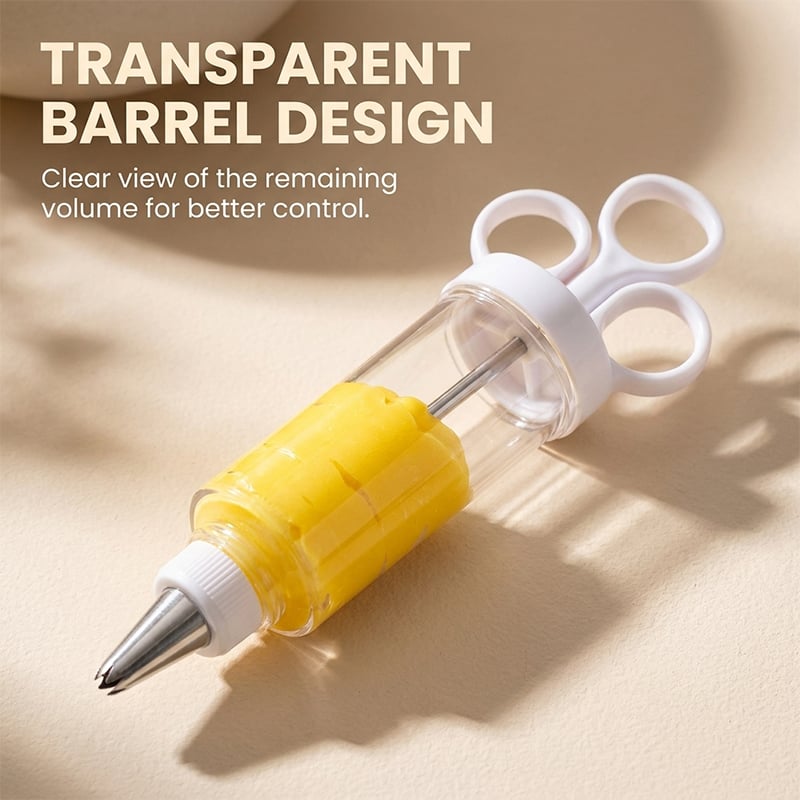 Cake Decorating Syringe Kit