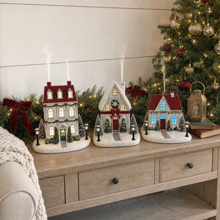 Homeandhappen - Mistletoe Lane Diffuser For Christmas