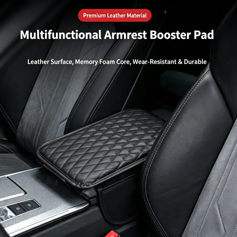 🚗 Cartivoe™ Premium Car Armrest Cushion with Hidden Storage | Universal Center Console Upgrade