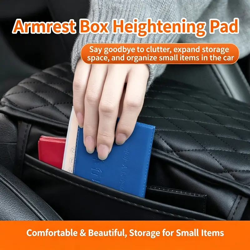 🚗 Cartivoe™ Premium Car Armrest Cushion with Hidden Storage | Universal Center Console Upgrade