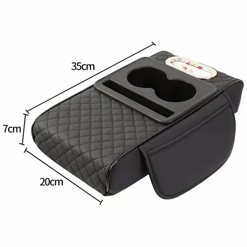 🚗 Cartivoe™ Premium Car Armrest Cushion with Hidden Storage | Universal Center Console Upgrade