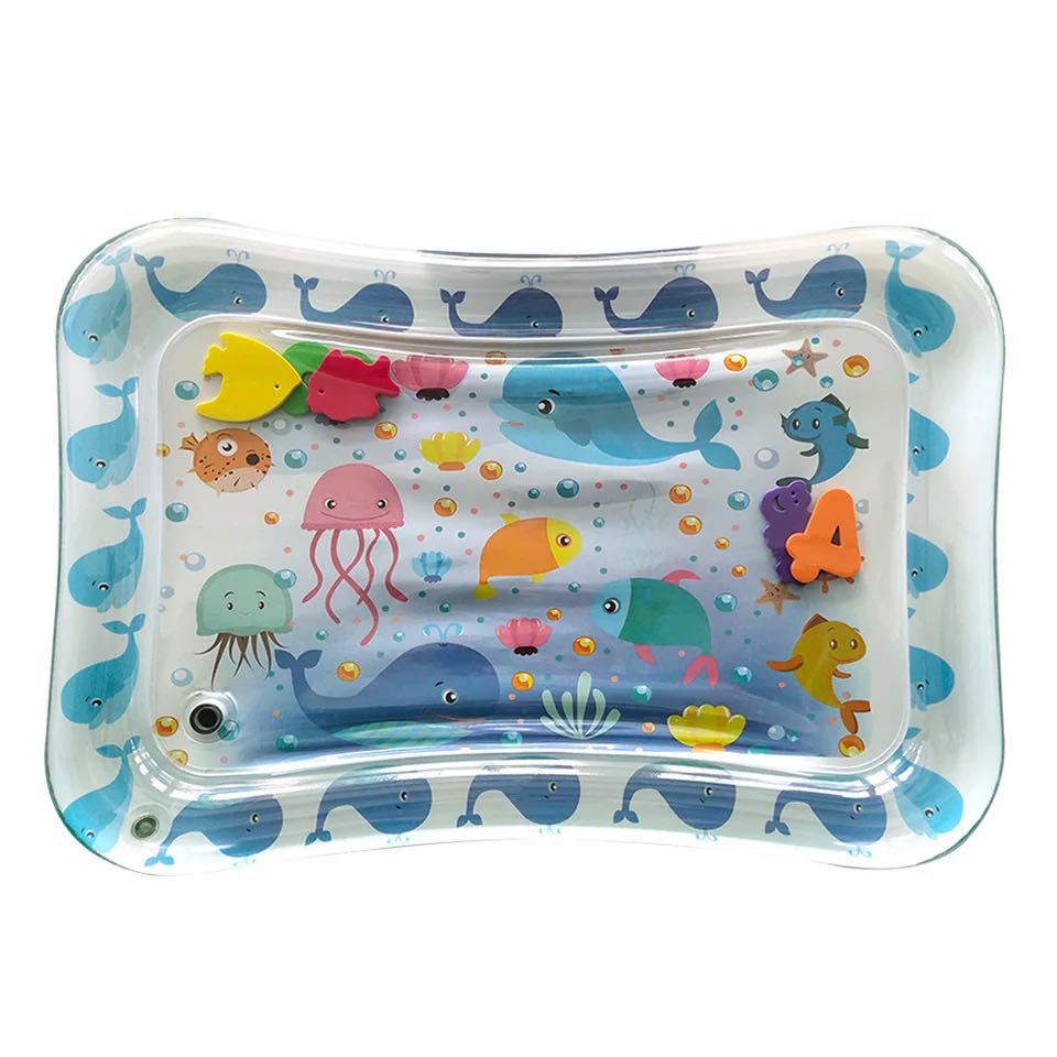 Baby Water Mat Inflatable Cushion Infant Toddler Water Mat