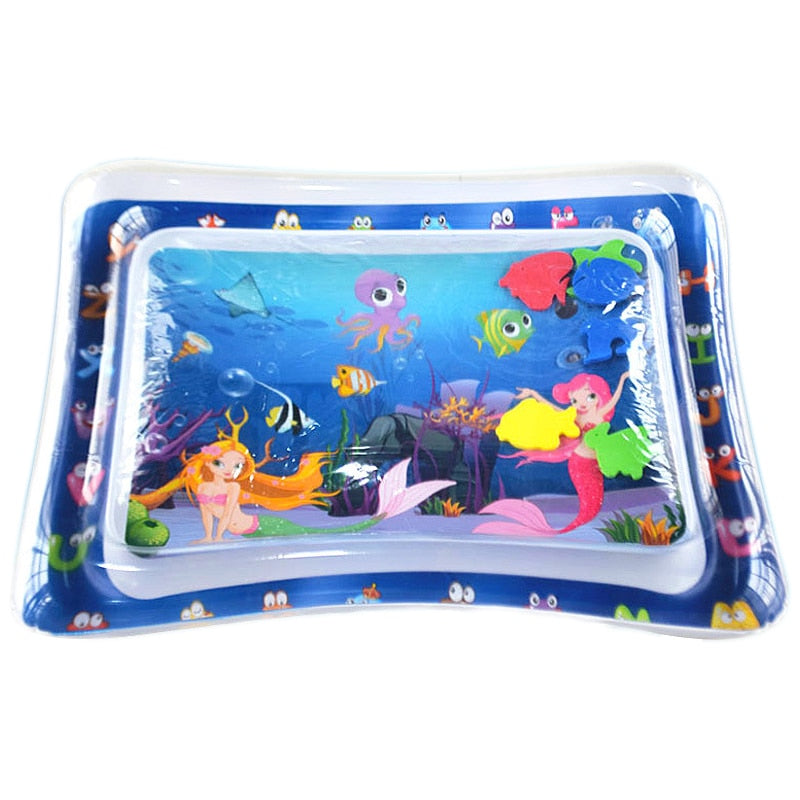 Baby Water Mat Inflatable Cushion Infant Toddler Water Mat