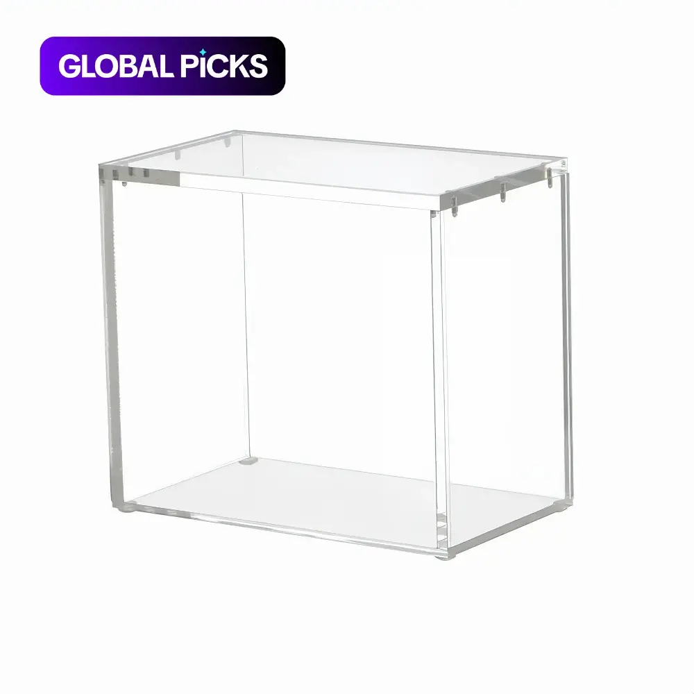 ✨ Cartivoe™ Clear Acrylic Trading Card Display Box – Premium Dustproof Collector Storage Case for Pokémon, Sports Cards & TCG Collections