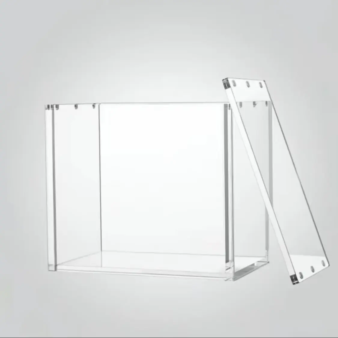 ✨ Cartivoe™ Clear Acrylic Trading Card Display Box – Premium Dustproof Collector Storage Case for Pokémon, Sports Cards & TCG Collections