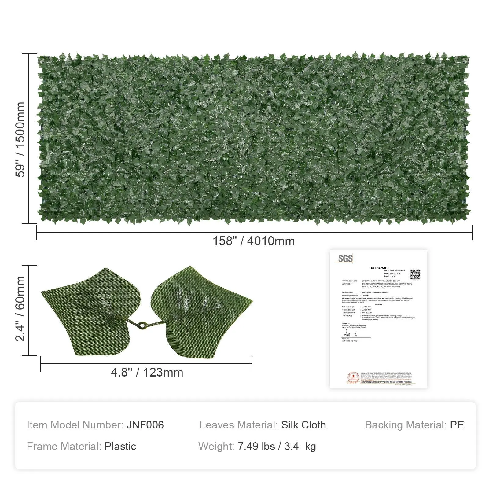 Ivy Privacy Fence