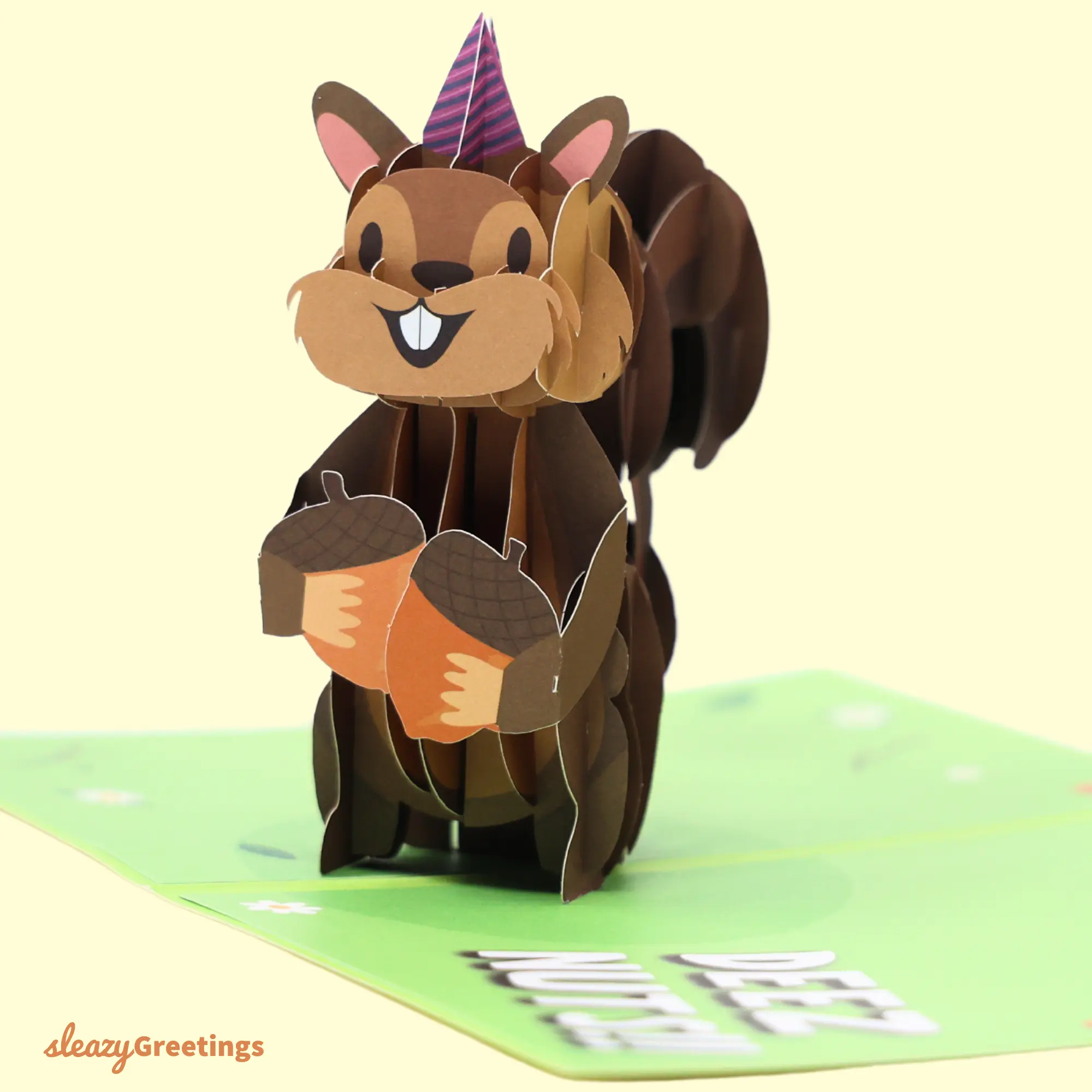Sleazy Greetings Humorous Birthday Card, Office Stationery Cartoon & Playful Greeting Card, Sleazy Theme for Him/Her, Ideal for Birthday Wishes, Cartoon Greeting Cards, Playful Greeting Cards