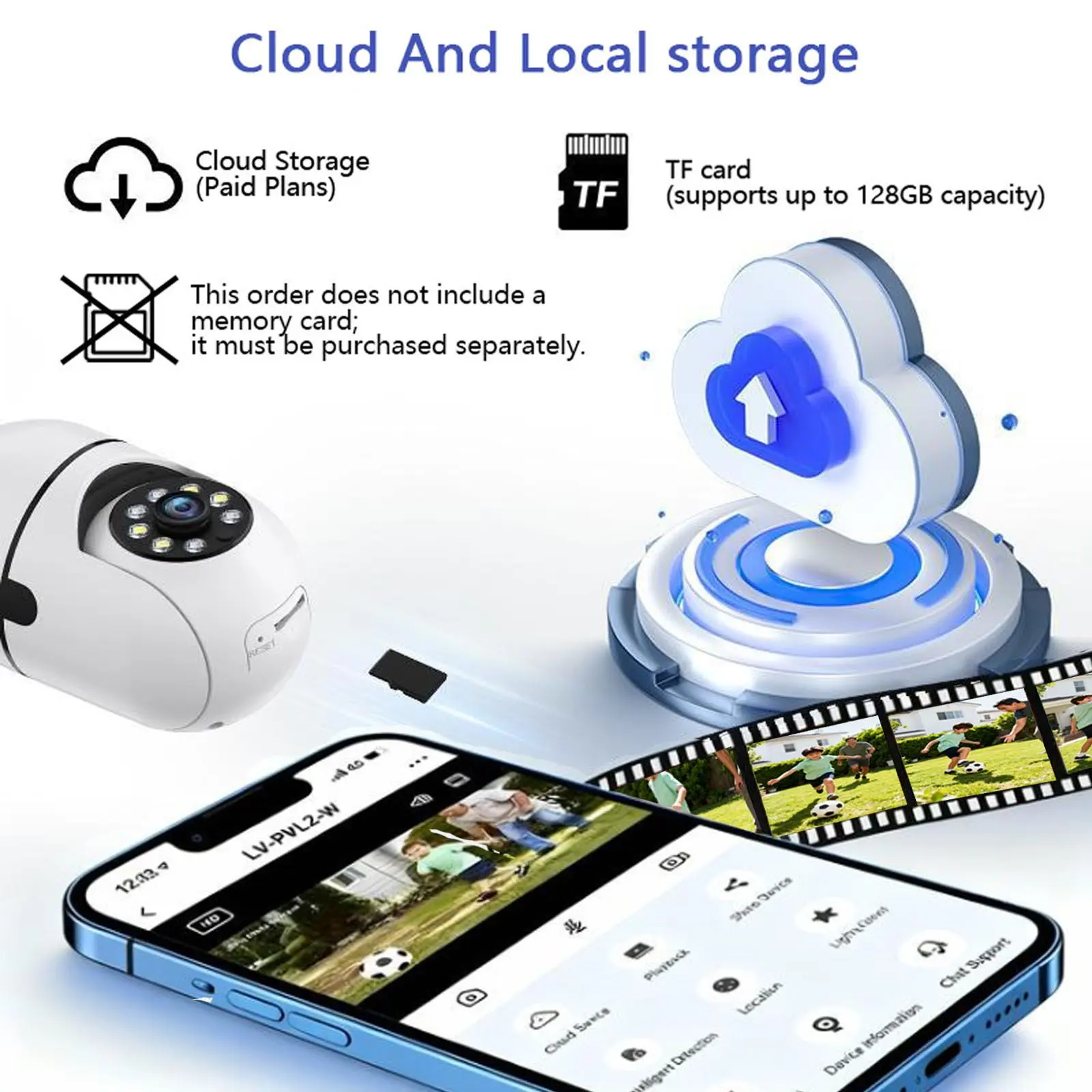 Cartivoe™ 1080P HD Smart WiFi Indoor Security Camera with Night Vision & Two-Way Audio 🏠📹
