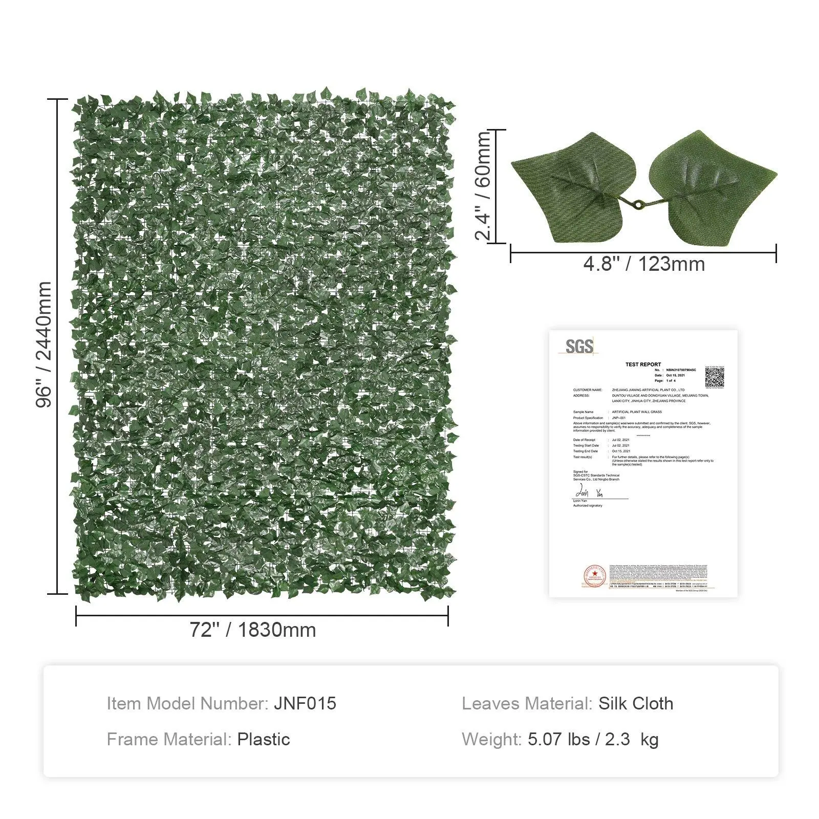 Ivy Privacy Fence