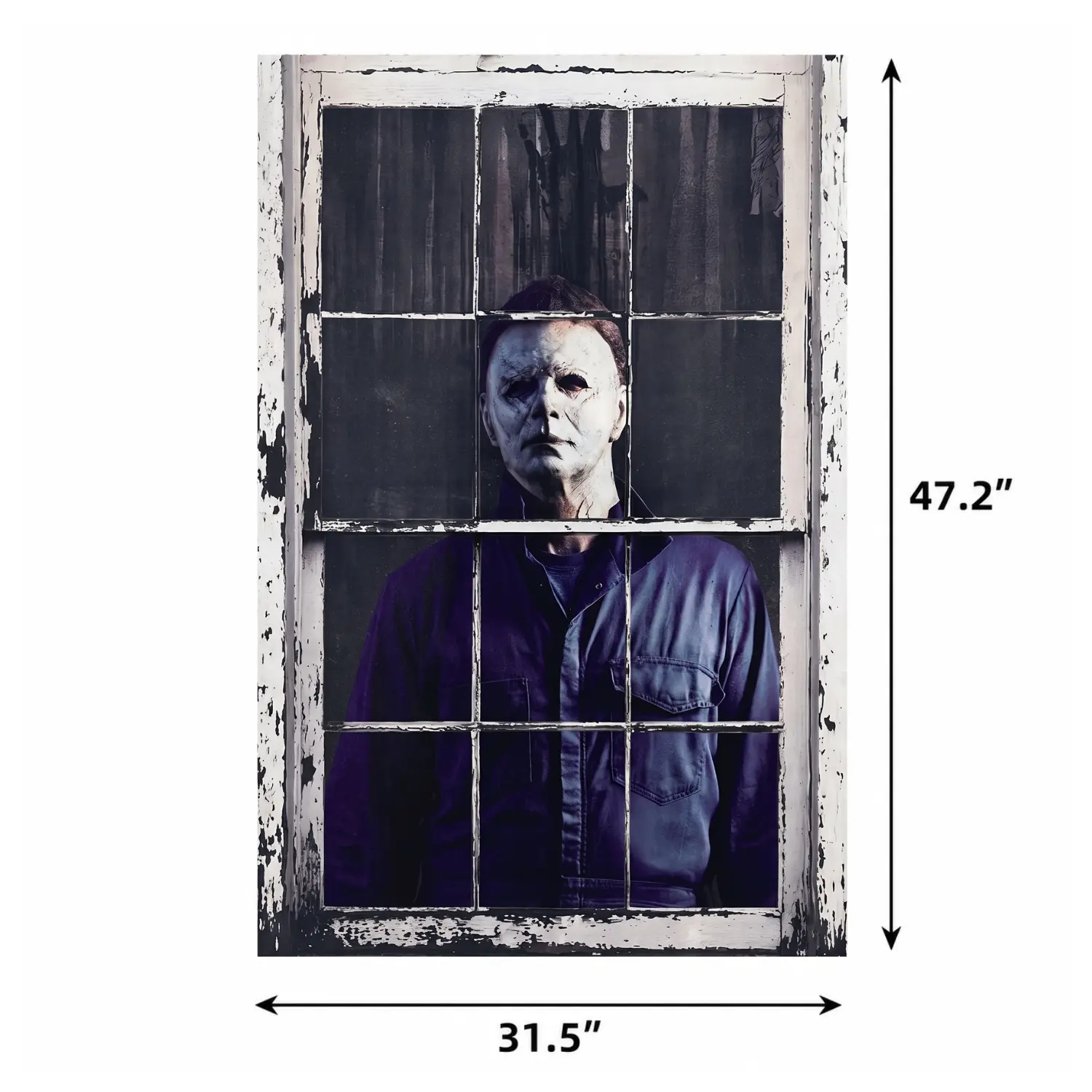 Halloween Blackout Curtains Polyester Shower-Style Panels