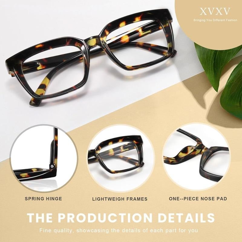 💥 LAST DAY 57% OFF -👓3 Pack Tortoiseshell Reading Glasses
